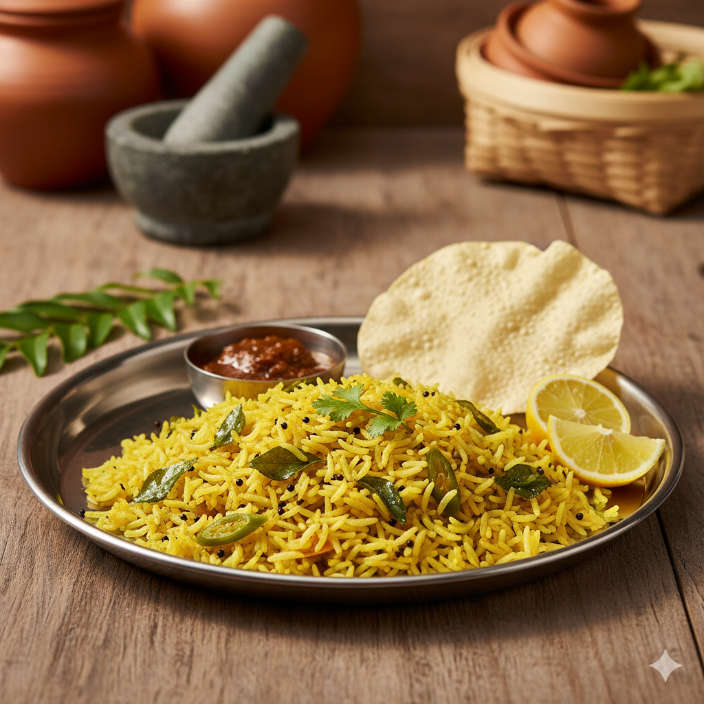 Lemon Basmati Rice Recipe | Healthy Refreshing Rice Dish