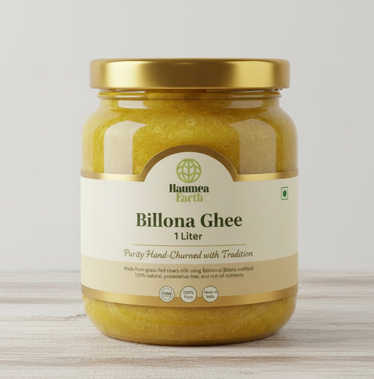 Billona Ghee – 1 Liter | Pure Hand-Churned Cow Ghee